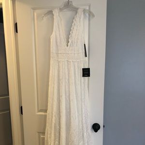 Lulus White Maxi Dress